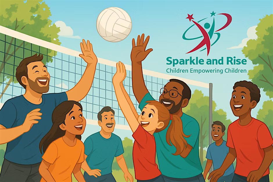 daddy and daughter 2025 sparkle and rise volleyball fundraiser thumb